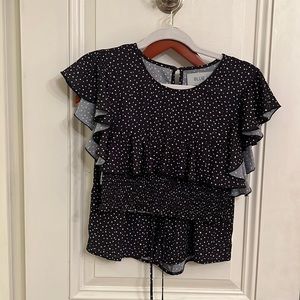 Blue Life shirt and short set